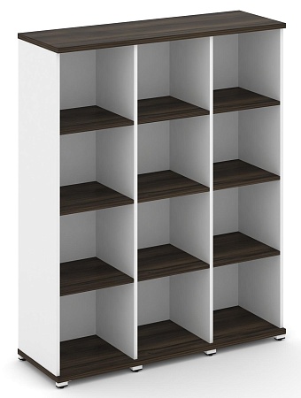 Стеллаж три узкие секции, 4 ниши CN.STU-430