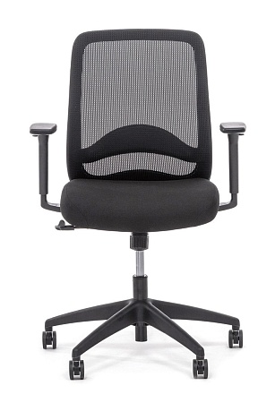 Кресло рабочее S ЧЕРНЫЙ Carot C Black 1D Black
