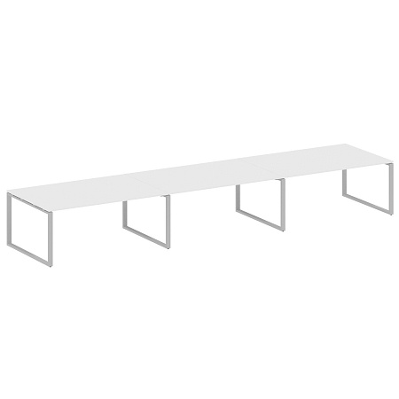 Переговорный стол (3 столешницы) на О-образном м/к БО.ПРГ-3.5