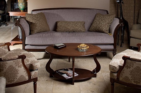 Журнальный столик Овация М (Темнокоричневый)