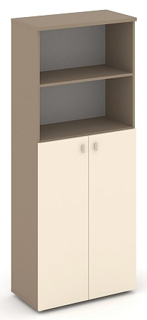 Шкаф высокий широкий (2 средних фасада ЛДСП) ES.ST-1.6