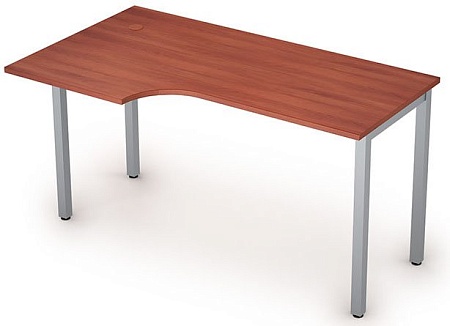 Стол на металлических опорах без экрана 2М.142L