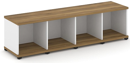 Стеллаж четыре узкие секции, 1 ниша CN.STU-140