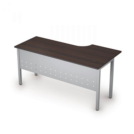 Стол на металлических опорах, экран металл 2МК.143L