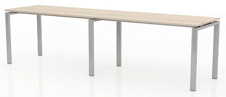 Линейная бенч-система на 2 рабочих места с пропусками для кабеля ТН314ТР-2х1+ТН314К-22_ПР