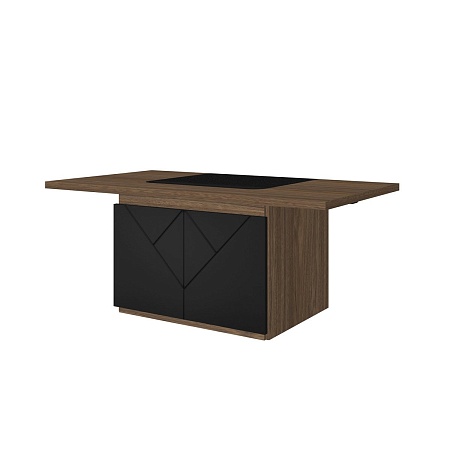 Стол руководителя с декоративным траверсом TS-180 + TS-100.1