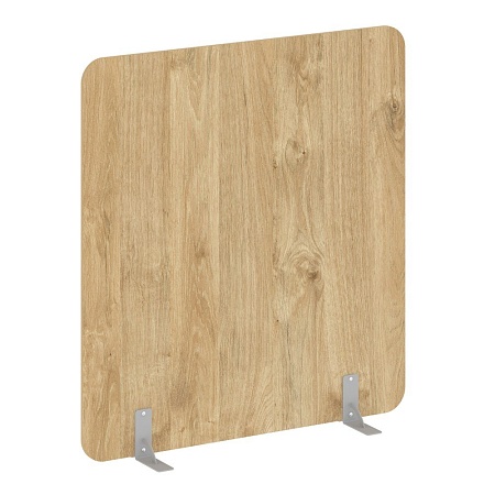 Перегородки на металлических опорах на фетровых по...