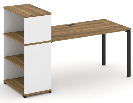 Стол рабочий с опорным стеллажом с надставкой низкой CN.SP-211
