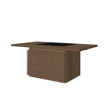 Стол руководителя с декоративным траверсом TS-180 + TS-100.2