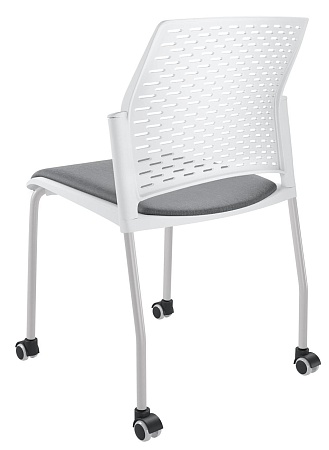 REWIND на колёсах, каркас Серый, Пластик Белый ЦБ-00014072