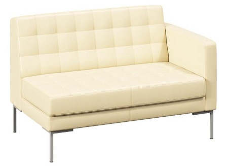 Секция с подлокотником двухместная правая FR-SP-02(R)