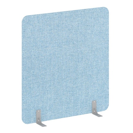 Перегородки на металлических опорах на фетровых по...