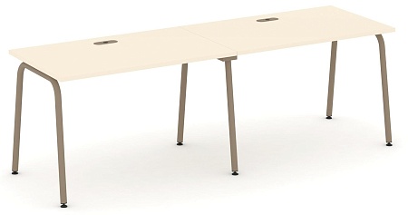 Рабочая станция на 2 места с лючком ES.RS-2.2-LK