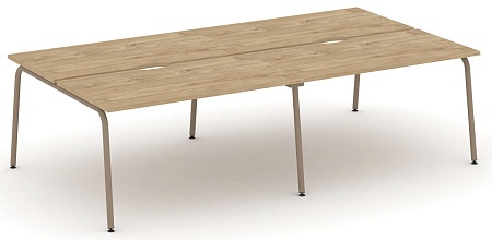 Рабочая станция на 4 места с вырезом ES.D.RS-4.3-VK