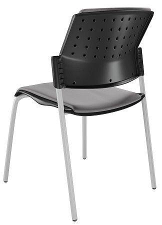 MOVIE Стул, каркас Серый, Пластик Черный ЦБ-00011521