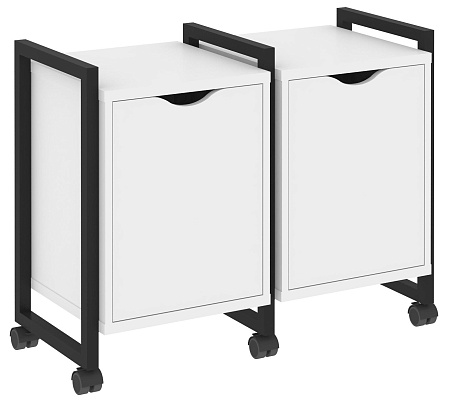 Тумба на колесных опорах наборная. Вариант №2 VR.L-TN-2.K