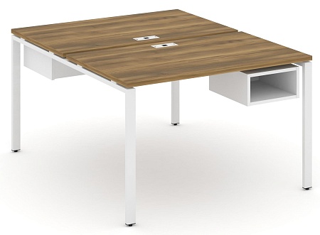 Рабочая станция двух сторонняя с подвесными тумбами на 2 места CN.DRS-102