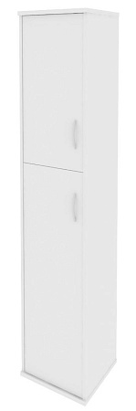 Шкаф высокий узкий левый (1 средняя дверь ЛДСП, 1 низкая дверь ЛДСП) А.СУ-1.8 (L)