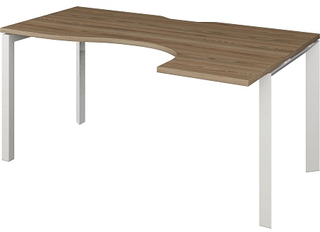 Стол эргономичный правый на металлокаркасе НТМП.П-060.ПР