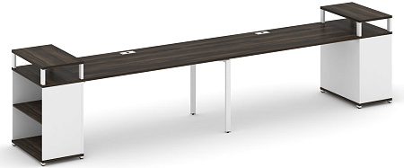 Рабочая станция с опорными стеллажами с верхними горизонтами CN.ORS-208