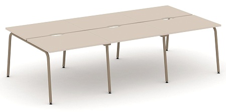 Рабочая станция на 6 мест с вырезом ES.D.RS-6.1-VK