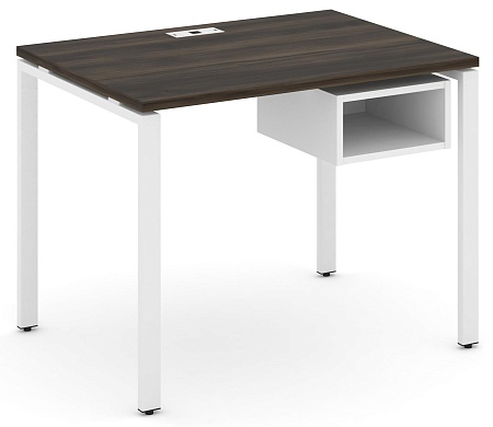 Стол рабочий с подвеснй тумбой с одной открытой нишей CN.SP-101