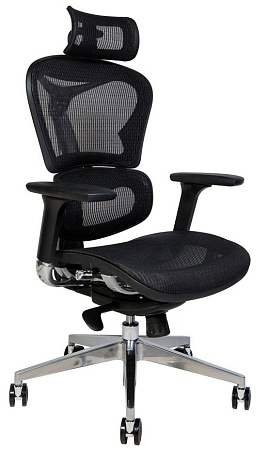 Кресло офисное Hero black YS-0810H-T(E+E)