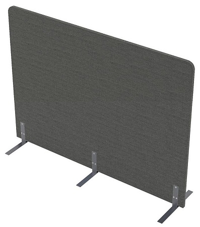 Акустическая мобильная перегородка на стационарных...