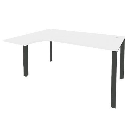 Стол эргономичный левый на П-образном м/к O.MP-SA-4L