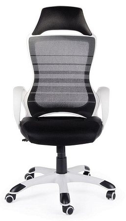 Кресло офисное Реноме CX0729H01 white+black