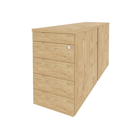 Тумба двойная приставная / опорная (TIP-ON) O.TPO-2.7 TIP