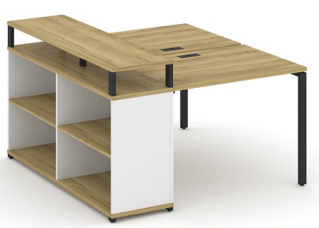 Рабочая станция с опорным стеллажом с верхним горизонтом CN.DRS-205