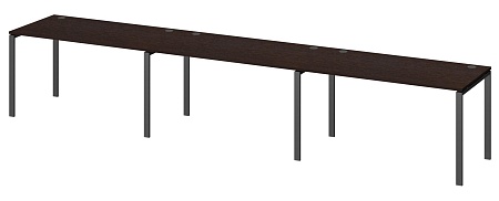 Бенч линейный на 3 рабочих места АМБЛ-005-3