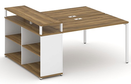 Рабочая станция с опорным стеллажом с верхним горизонтом CN.DRS-207