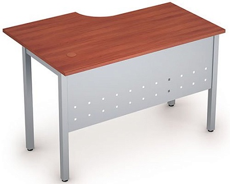 Стол на металлических опорах, экран металл 2МК.144R