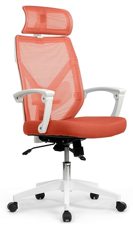 Офисное кресло (Белый пластик) OLIVER W-203 AC