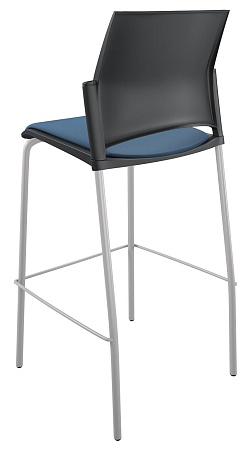 RESTART барный, каркас Серый, Пластик Черный ЦБ-00011297