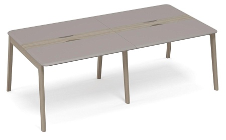 Стол для переговоров с кабель-каналом WOOD ТМ В2 153-2