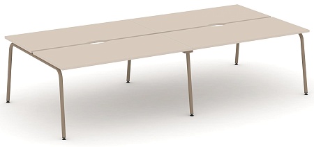 Рабочая станция на 4 места с вырезом ES.D.RS-4.4-VK