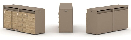 Набор №6. Тумба двойная + топ ES.NB.2T-6