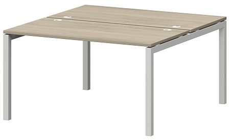 Бенч двойной на металлокаркасе СМС2-П-10К.149.Пр50