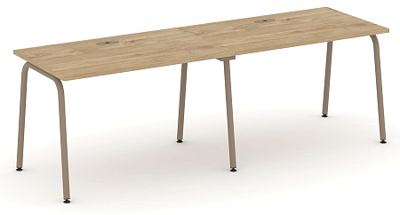 Рабочая станция на 2 места с лючком ES.RS-2.2-LK