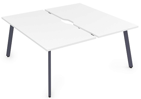 Стол системы БЕНЧ, сдвоенный, на 2 рабочих места 10БДВ.285