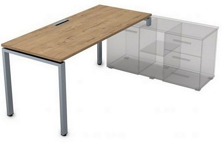 Стол рабочий, прямолинейный, правый СТП-П.989