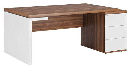 Стол рабочий на опорной тумбе правый ZIO285113