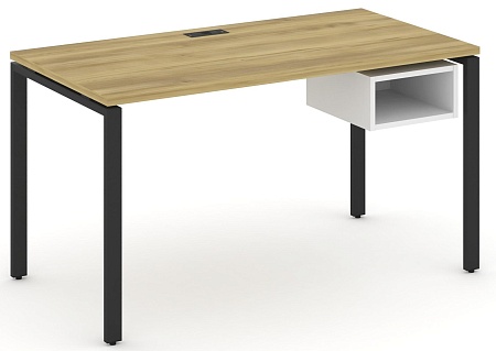 Стол рабочий с подвеснй тумбой с одной открытой нишей CN.SP-103