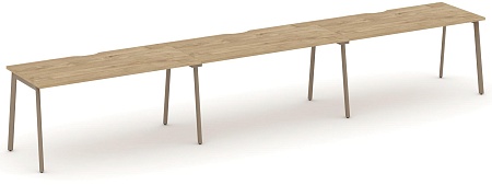 Рабочая станция на 3 места  с вырезом ES.RS-3.4-VP