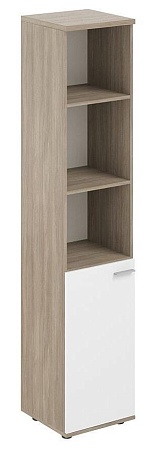 Шкаф высокий полуоткрытый, з.ст ЛДСП 16 мм, левый SG.852.L