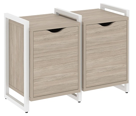 Тумба на регулируемых опорах наборная. Вариант №2 VR.L-TN-2.O