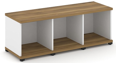 Стеллаж три узкие секции, 1 ниша CN.STU-130